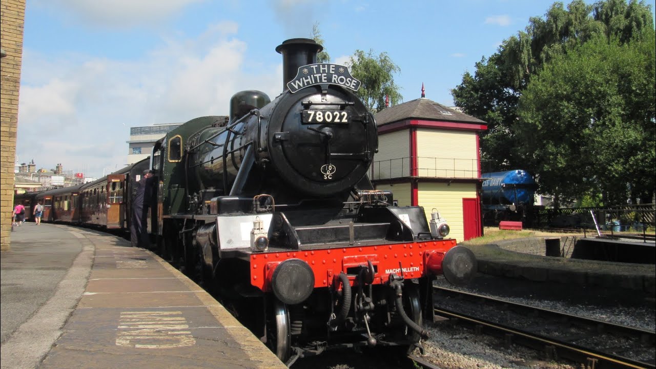 Yorkshire Day Steam! 44871 On the  Scarborough Spa and 78022 on the KWVR! 1/8/24
