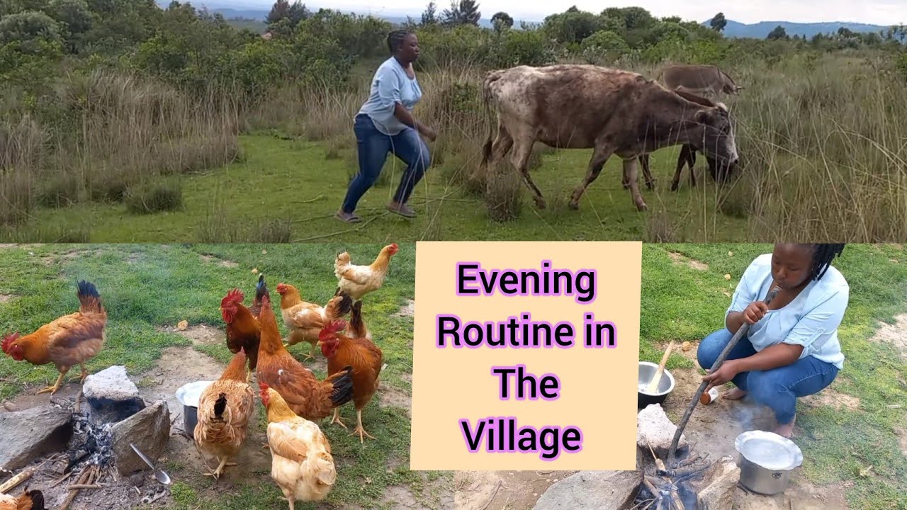 My Typical African Evening Routine In The Village//Village lifestyle