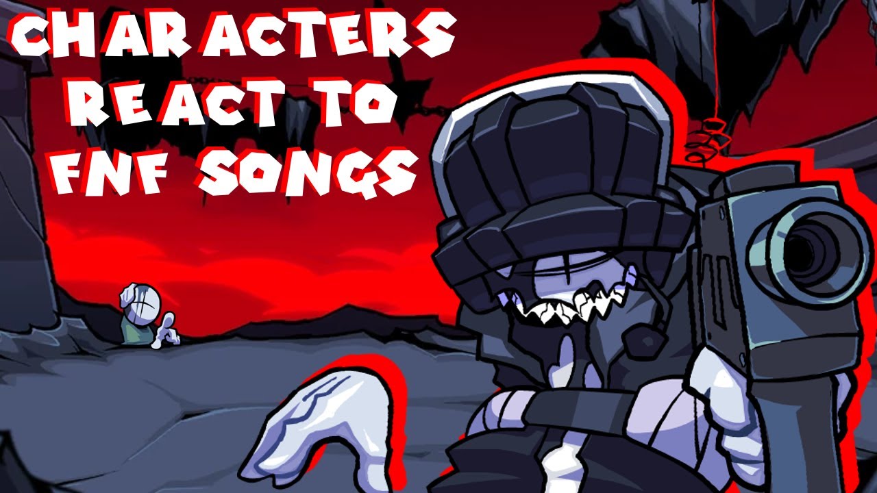 Characters react to FnF Songs / Please read DESC / (Part 1/6)