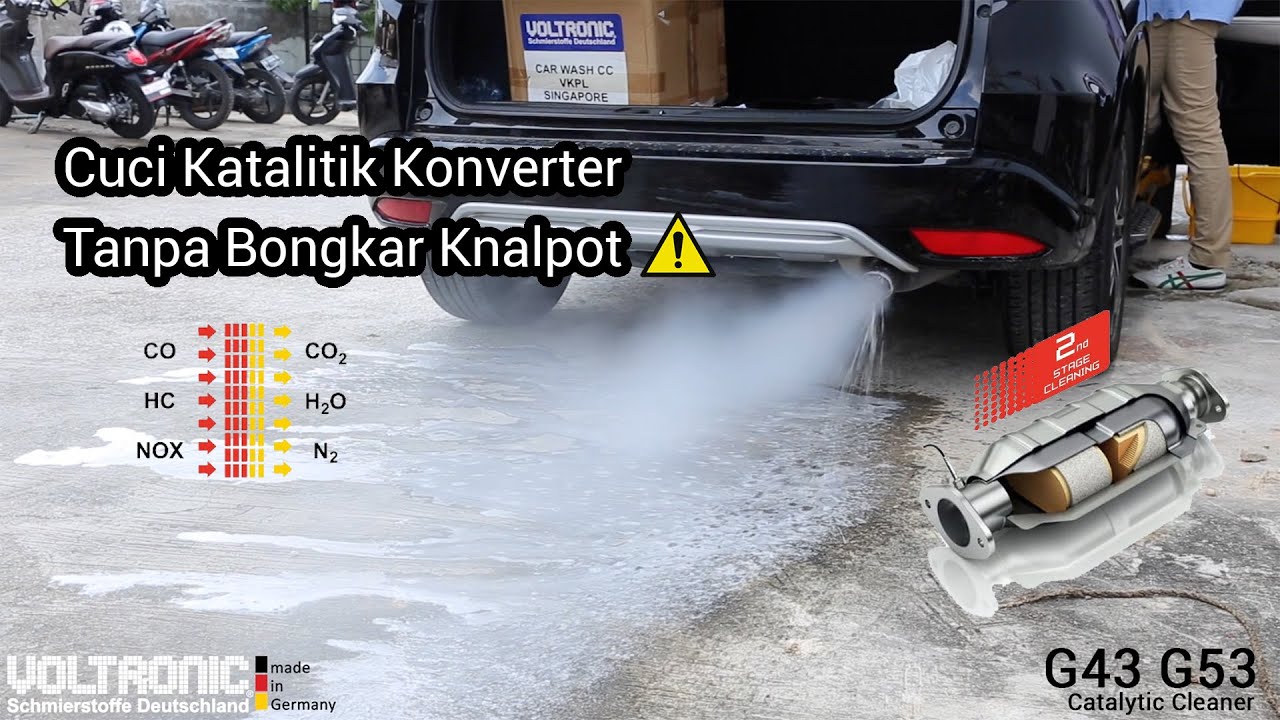 VOLTRONIC G43 G53 Catalytic Converter Cleaner - Pembersih Katalitik Konverter Honda HRV