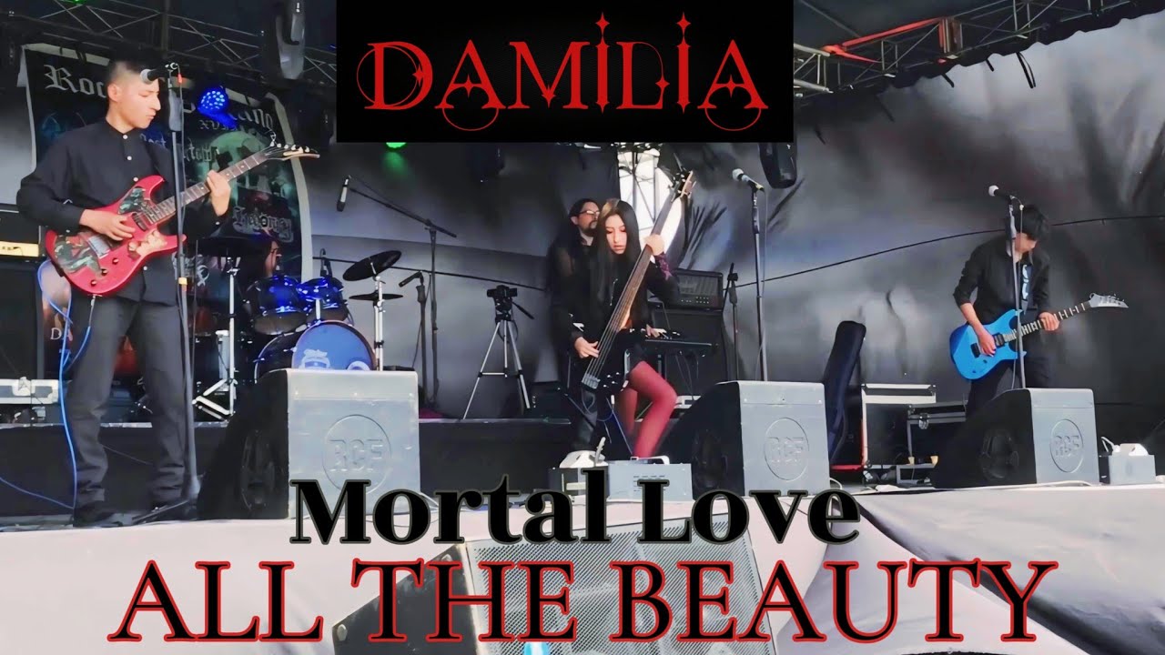 Damilia - All The Beauty by Mortal Love / Live in Rock Al Pantano, 2024
