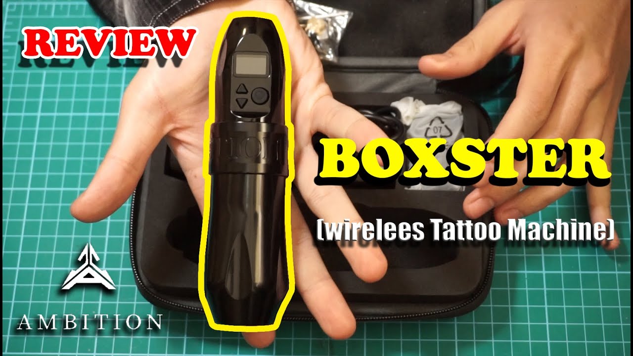 Review Ambition Boxster (Wirelees Tattoo Machine)