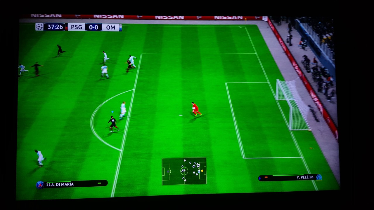 PES 2017 xbox one s 4k UHD hdr