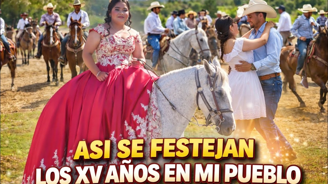 ASI SE CELEBRAN  LOS XV AÑOS EN MI PUEBLO | AZAEL MIRELES