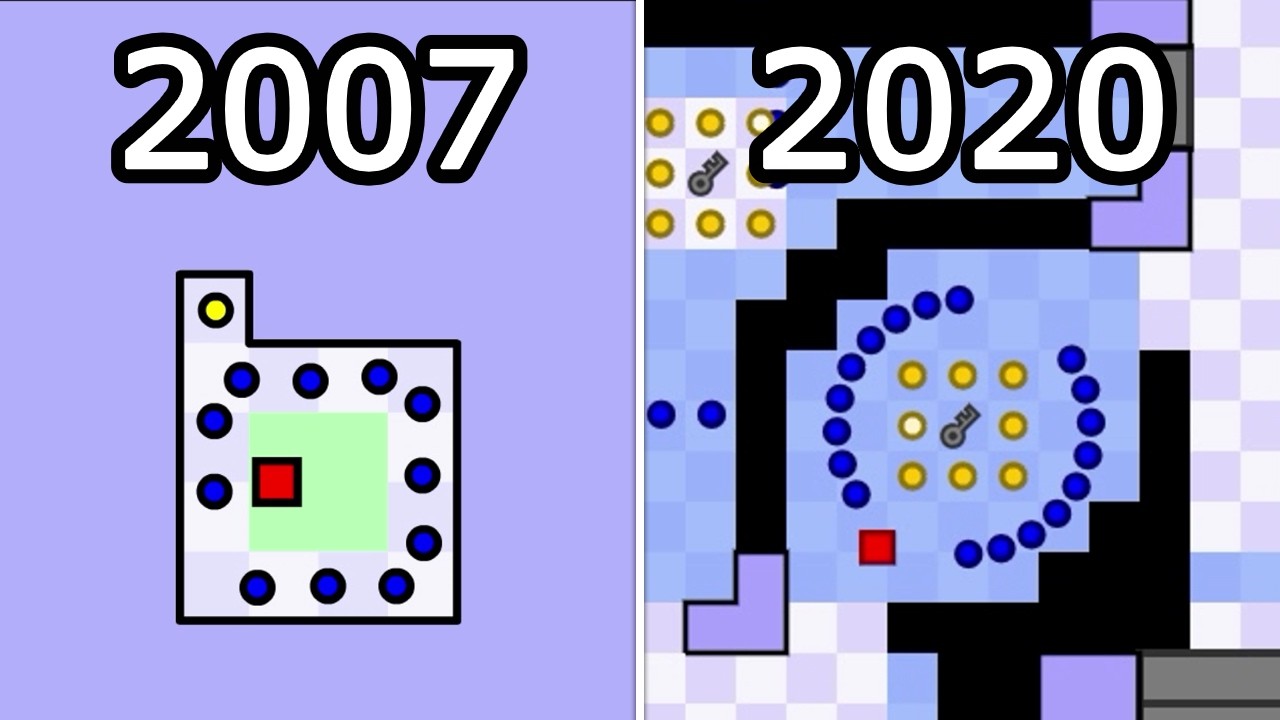 Evolution of The World's Hardest Game (2007-2020)