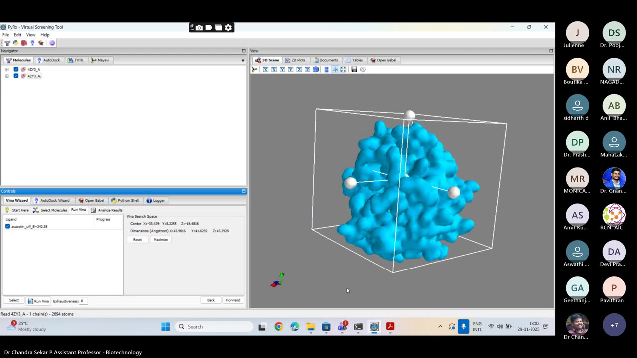 Molecular🧬 Docking FULL Tutorial using PyRx 🔬 | Step-by-Step for Beginners