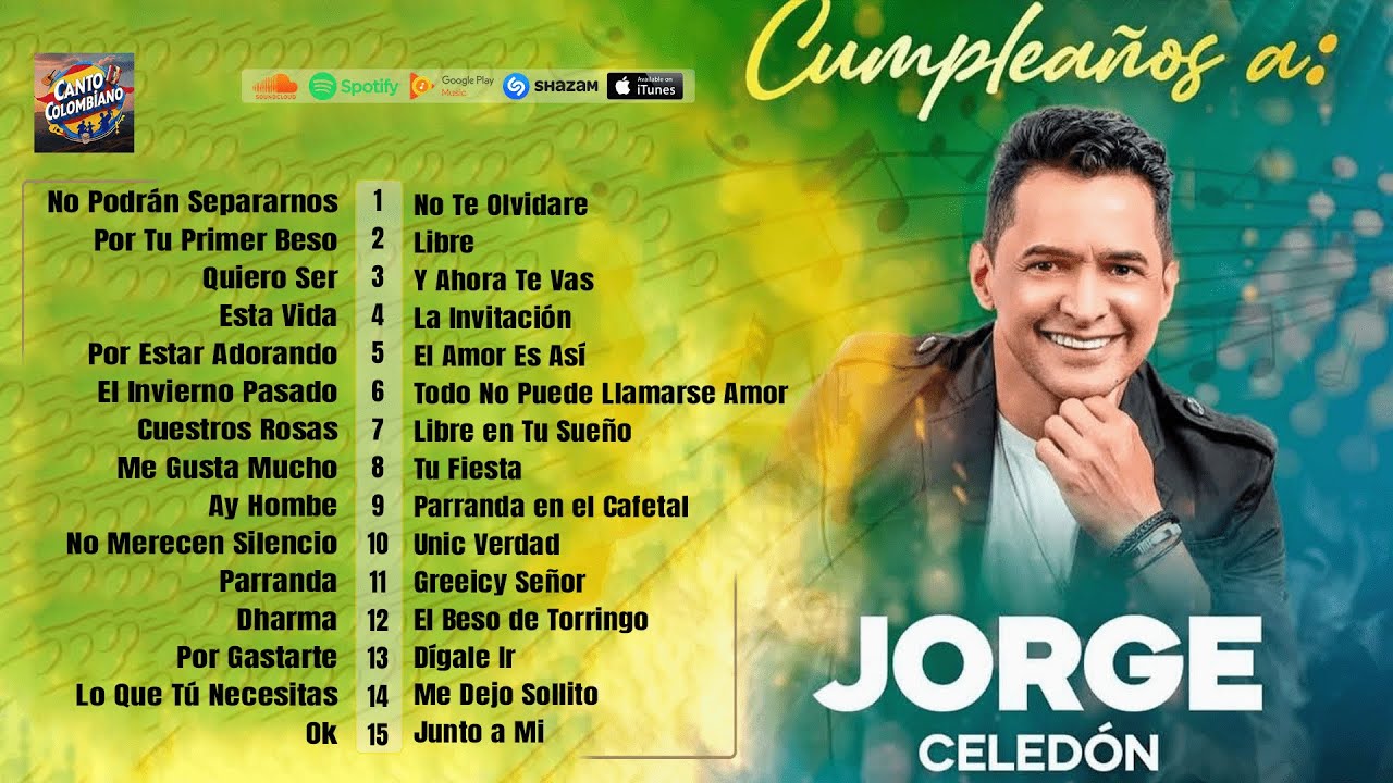 Lo Mejor De Jorge Celedón - Jorge Celedon Mega Mix Pegaditas