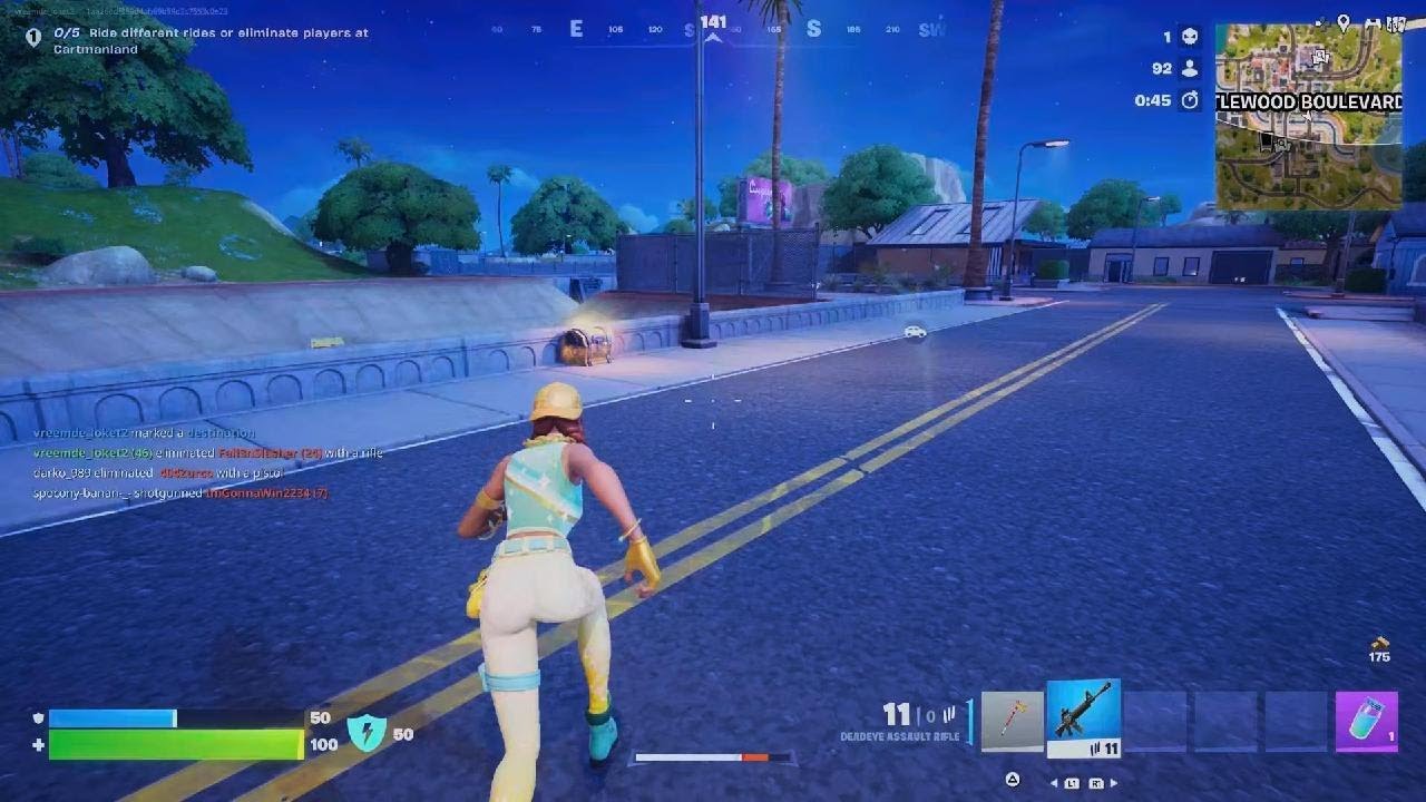 Fortnite met kijker