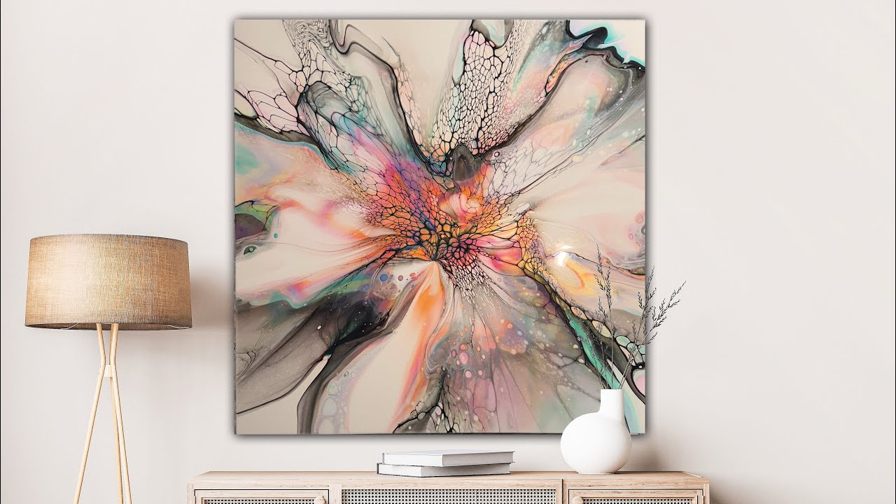 248 LIQUID GARDEN! This blow out created so many different splashy, watery effects!