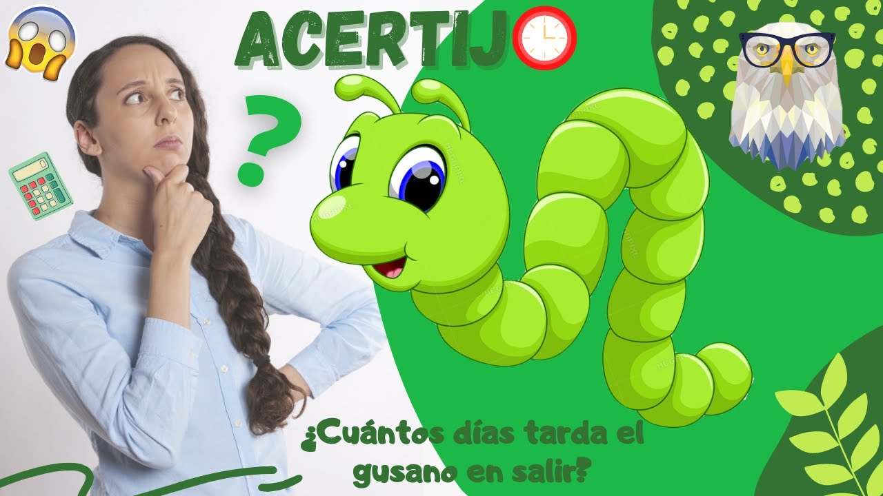 Acertijo del gusano que desafía tu mente
