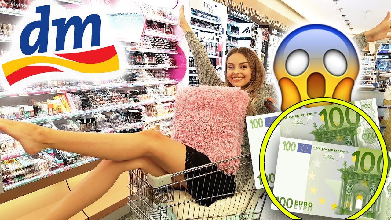 LIVE DM HAUL 😱 Ich darf NACHTS ALLEINE für 200 Euro bei DM shoppen | XLAETA