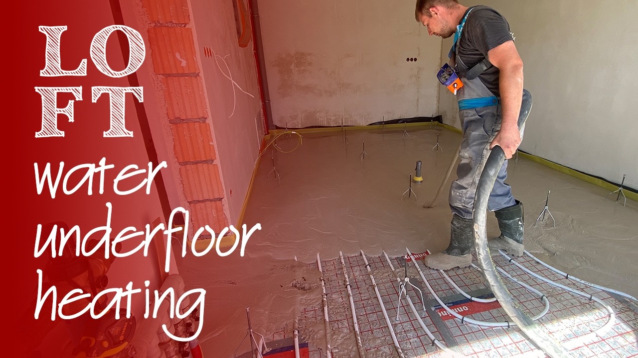 Loft Conversions UK. Underfloor Heating. 