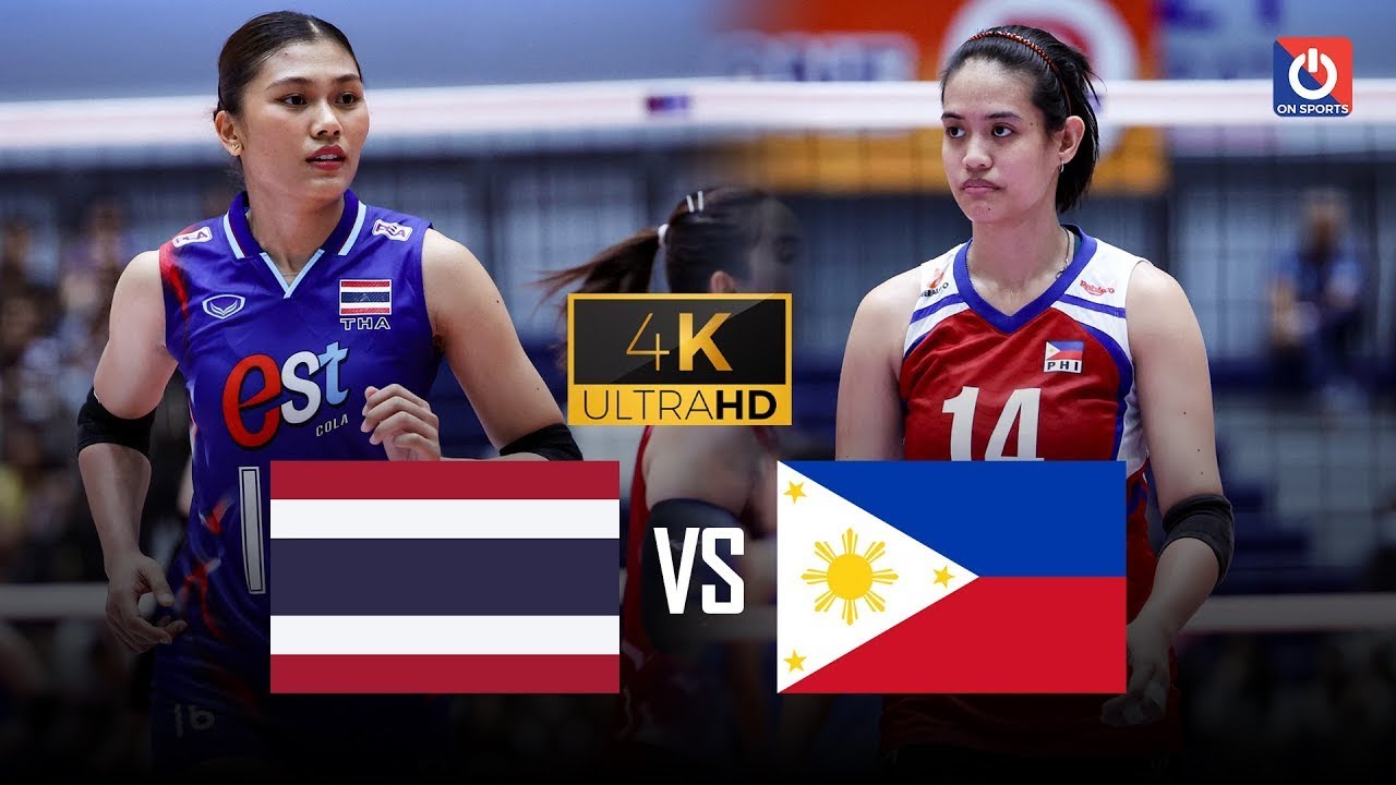 🔥Full 4K | THÁI LAN vs PHILIPPINES | Solomon vs. Pimpichaya đại chiến căng thẳng