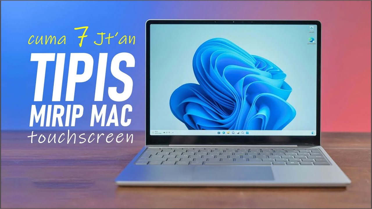 @392 TIPIS BANGET, BODY METAL, TOUCHSCREEN, 7 jutaan dapat LAPTOP core i5 | ft Microsoft surface GO