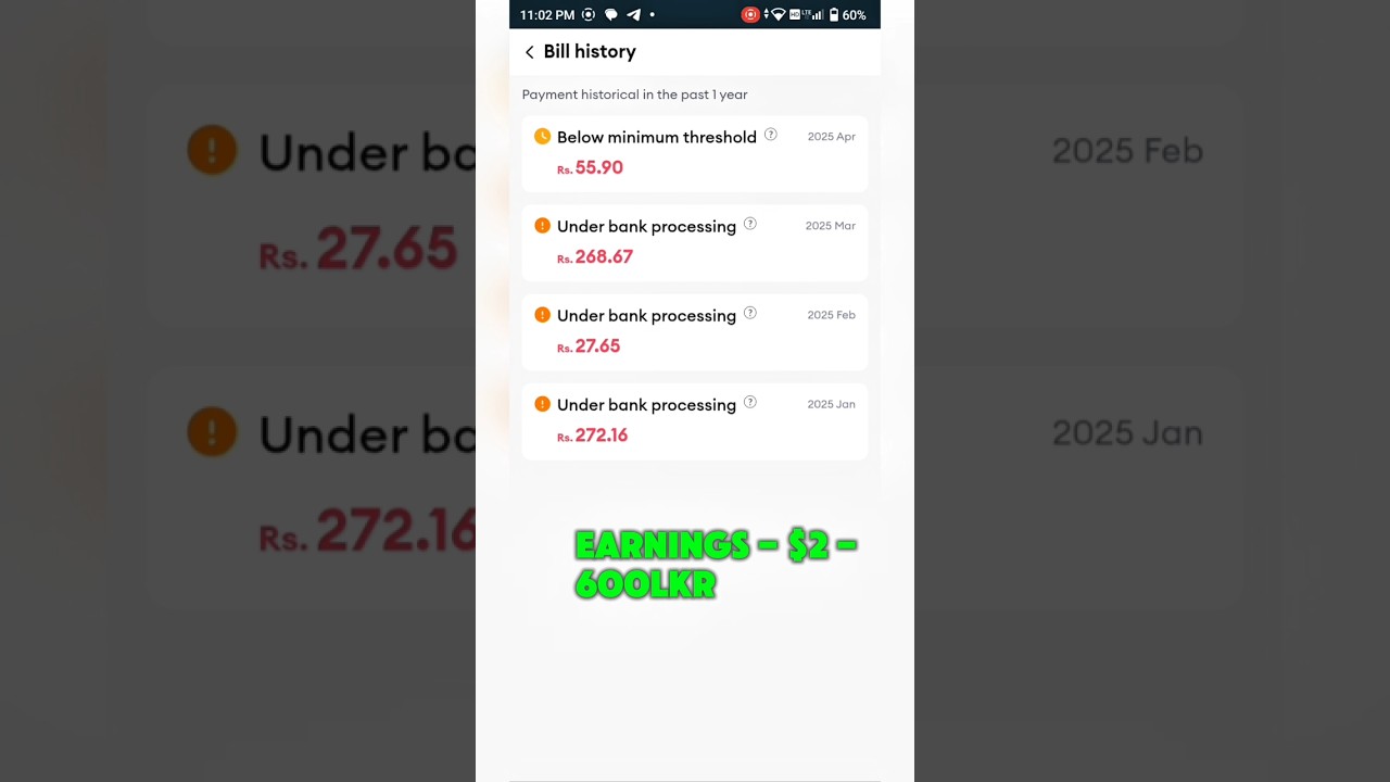 ලංකාවෙ ඇප් එකකින් සල්ලි හොයපු විදිය 👆 #earnmoneyonline #money