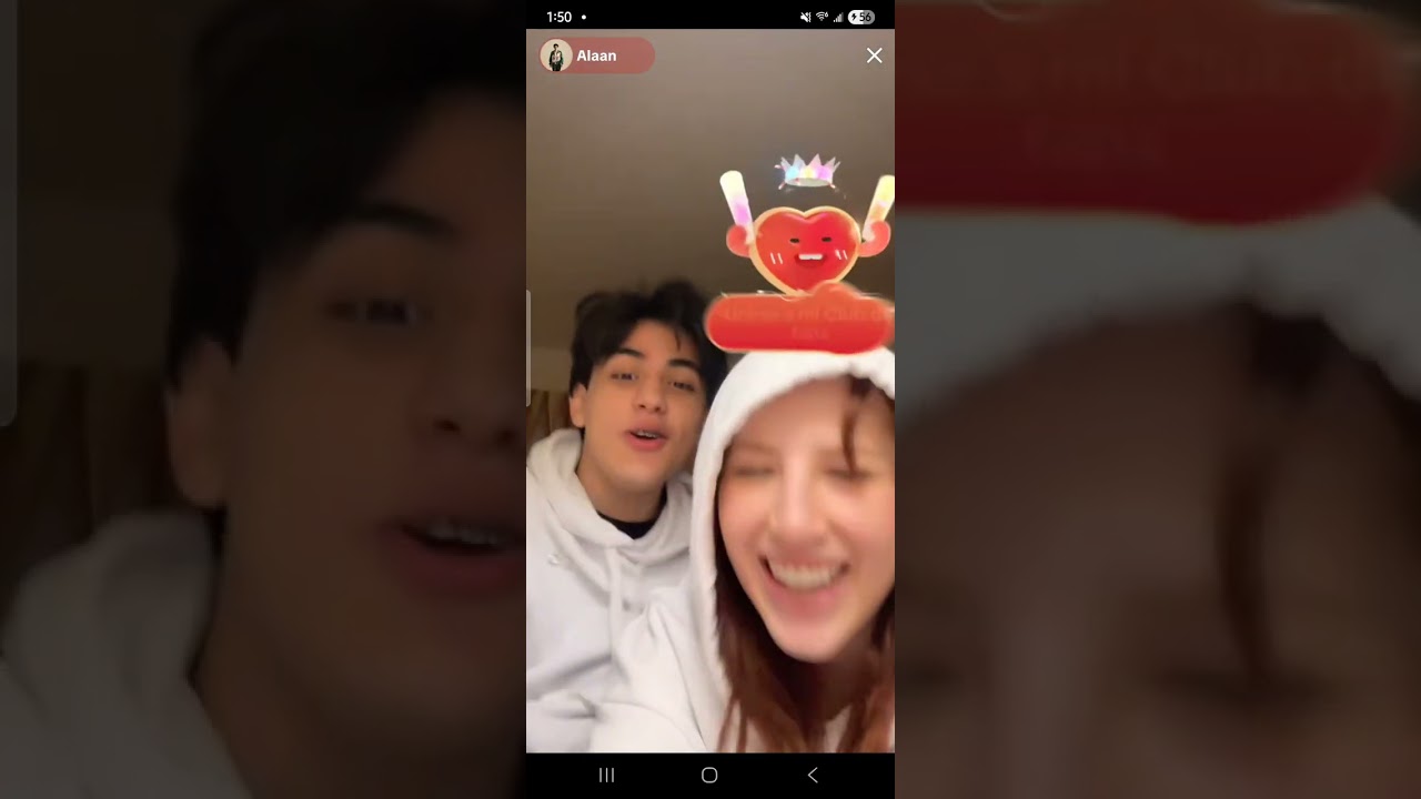 Live de alan y fer ( 15 de julio)  de madrugada