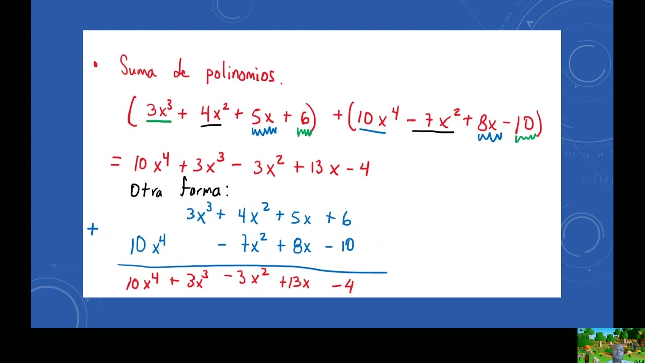 &Aacute;lgebra Superior I | 11. Polinomios