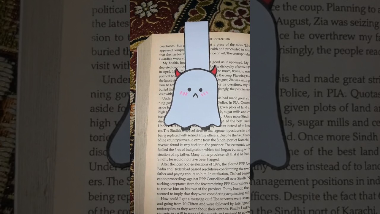 Bookmark | diy bookmark | cute bookmark | bookmark ideas 