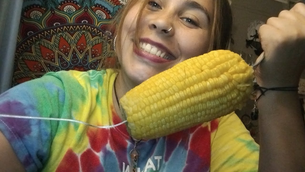 ASMR COMIENDO CHOCLO/ ELOTE COCIDO