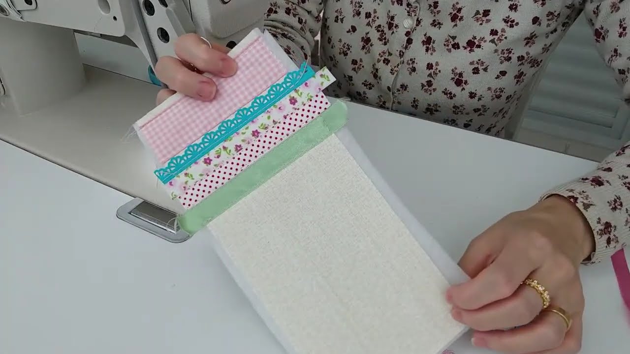 Passo a passo | Carteirinha porta-cartões com sobras de aviamentos (fácil)