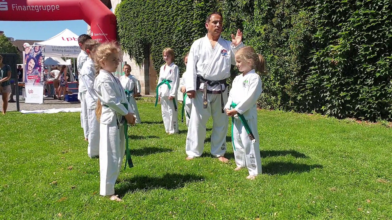 Taekwondo Einschrittkampf, Ilbu Taeryon, Grüngurt