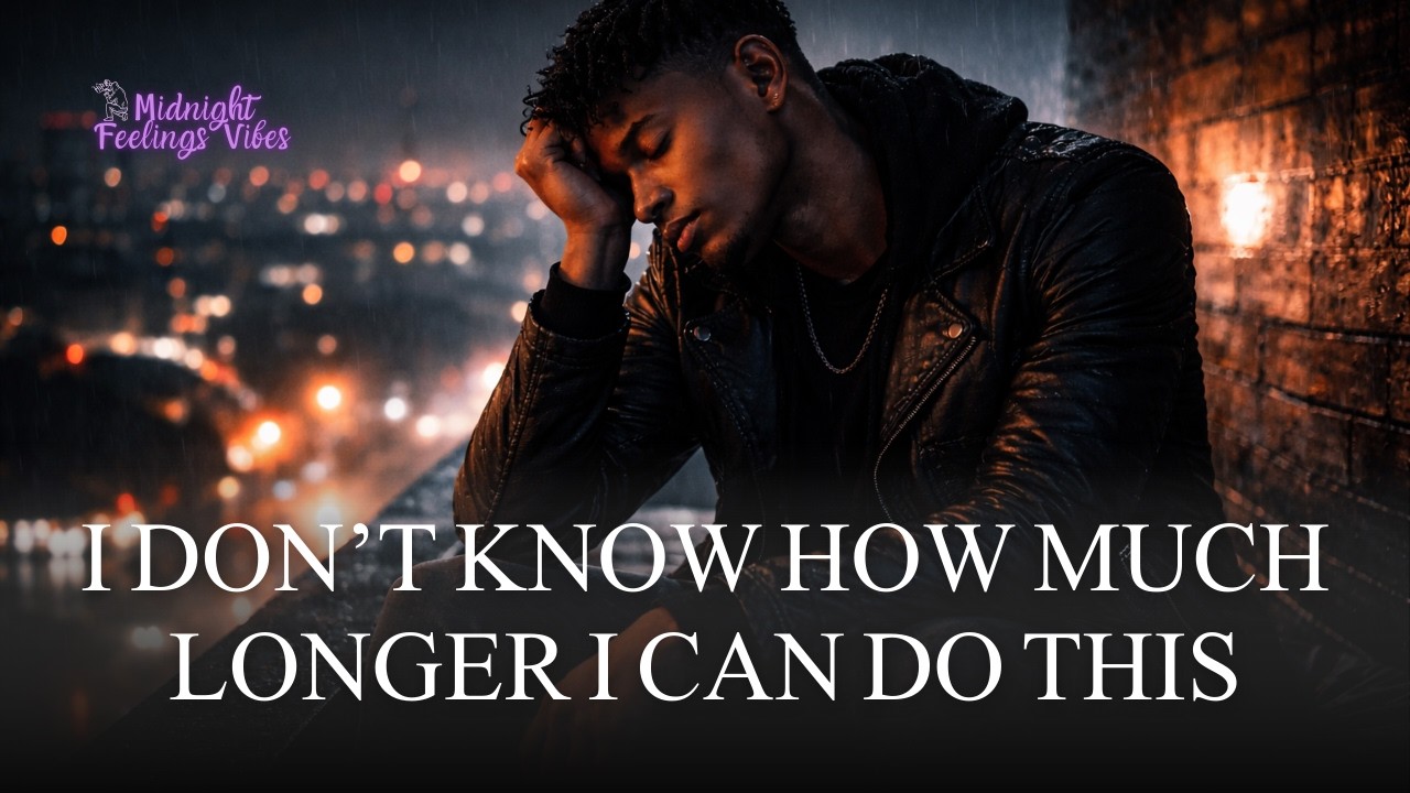 I Don’t Know How Much Longer I Can Do This — Late Night Hip Hop & R&B