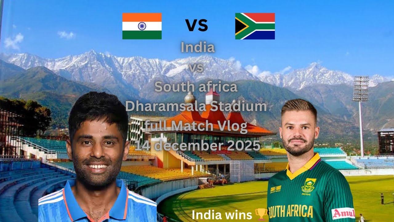 India 🇮🇳 Vs South Africa 🇿🇦 14 December 2025 | India Wins 🔥 | Exploring Dharamkot | Full enjoyment❤️