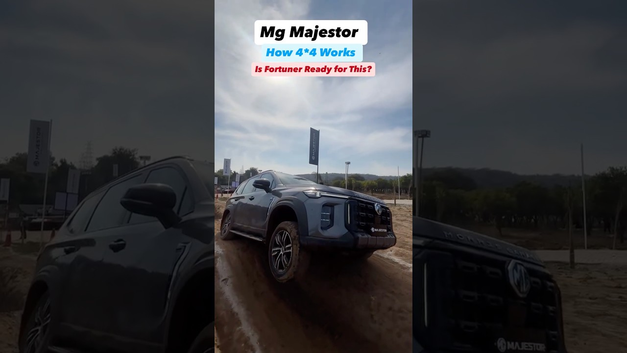 MG Majestor 4*4 Working || Is Fortuner ready for This ?| Will the Fortuner survive this challenge?||