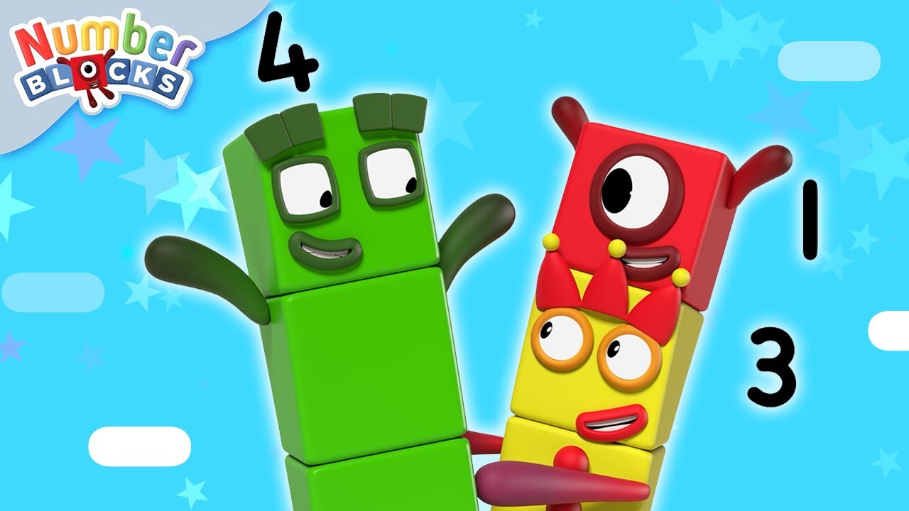 Весёлый счёт: моё первое вычитание | 123 &mdash; Учимся считать для детей | Numberblocks