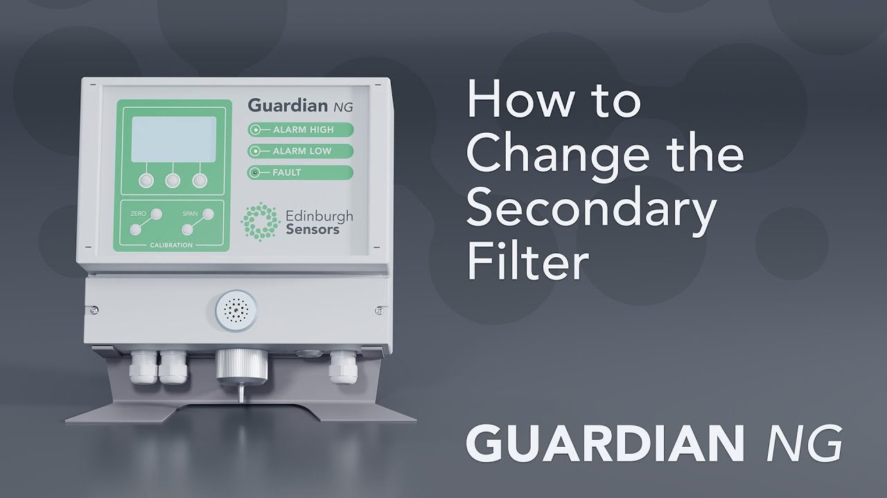 How to change the Secondary Filter for Guardian NG