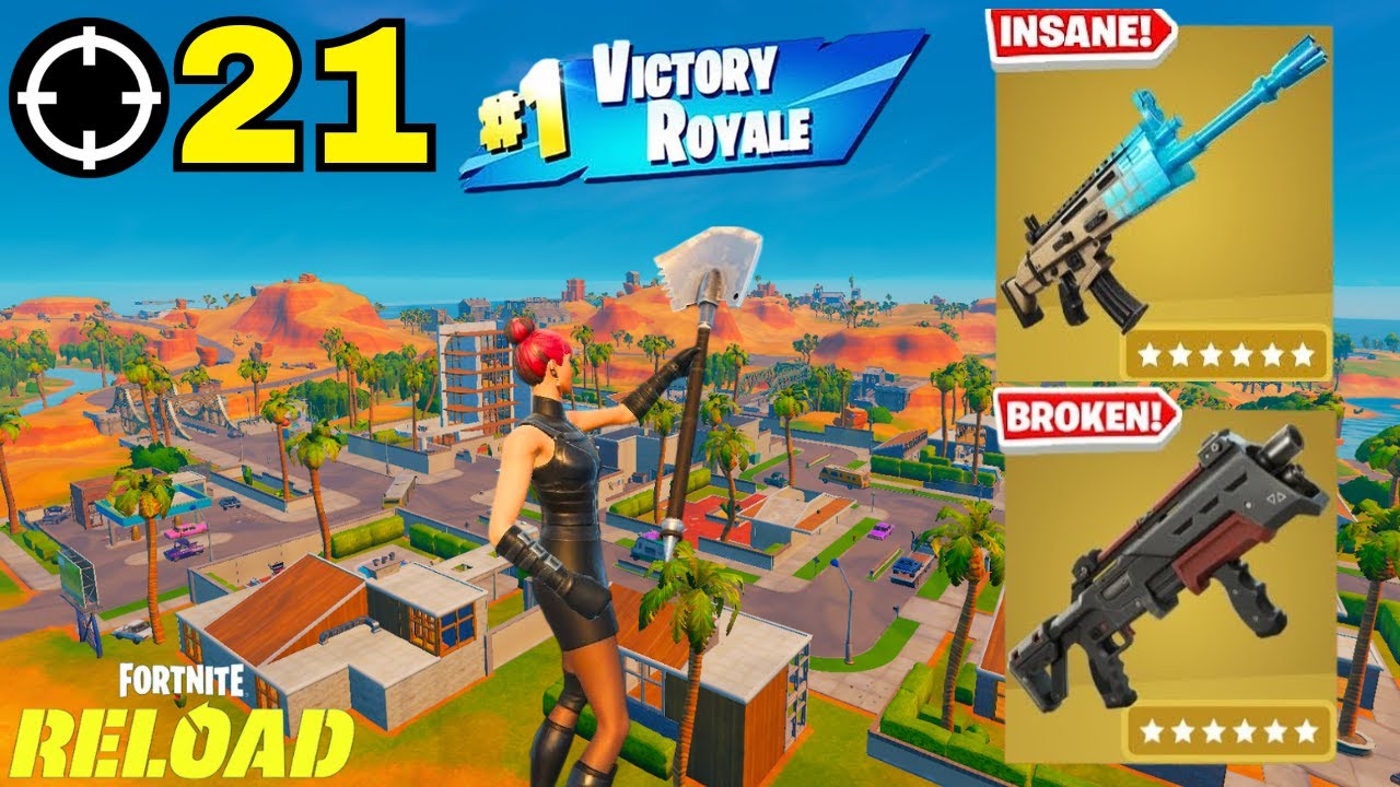 21 Elimination Solo "RELOAD” Gameplay Wins (Fortnite Chapter 7 Keyboard & Mouse)