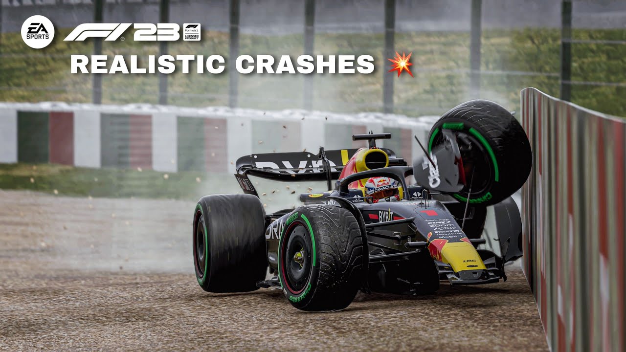 F1 23 𝗥𝗘𝗔𝗟𝗜𝗦𝗧𝗜𝗖 CRASH COMPILATION 💥 #7