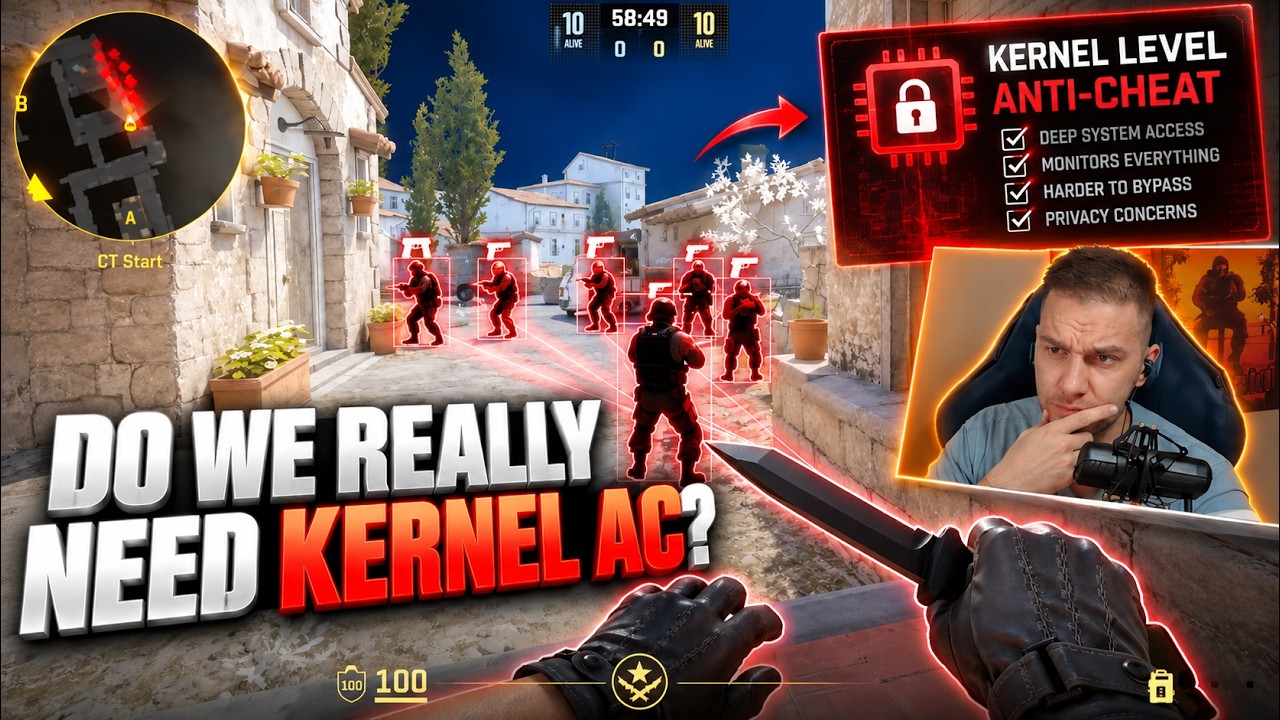 CAN WE STOP CHEATERS WITHOUT KERNEL LEVEL AC?