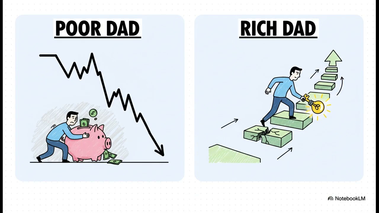 Rich Dad Poor Dad Summary in short