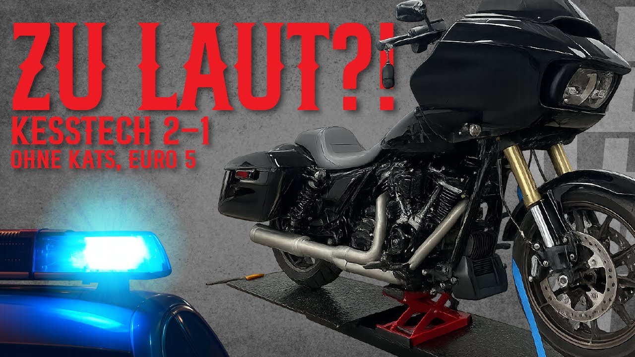 Wie laut ist sie WIRKLICH? 🚨 KessTech 2-1 im DB-Test❗| Road Glide | American Dream Cycles 🔥