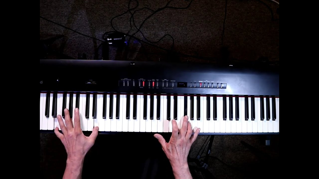 How to play SEND HER MY LOVE by Journey (1983) (SamThePianoWizard)