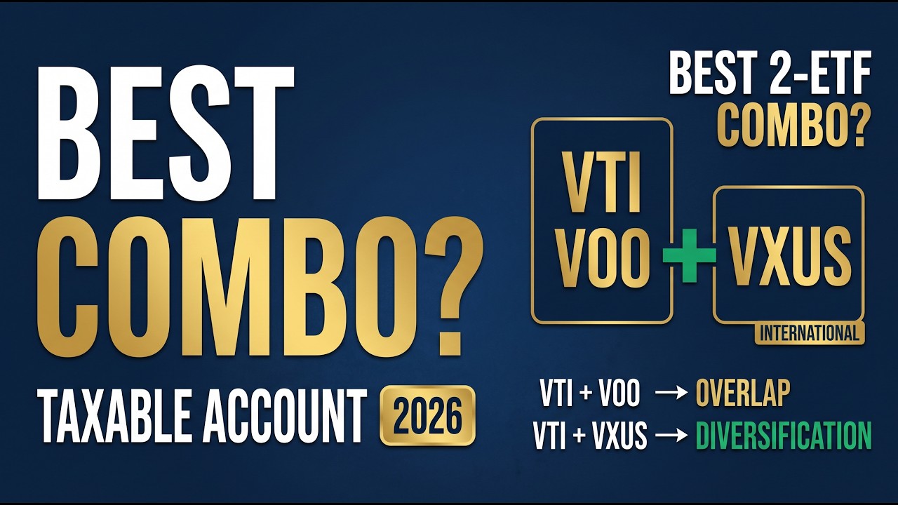 VTI vs VOO vs VXUS: Лучшая комбинация для налогооблагаемого счета в 2026 году