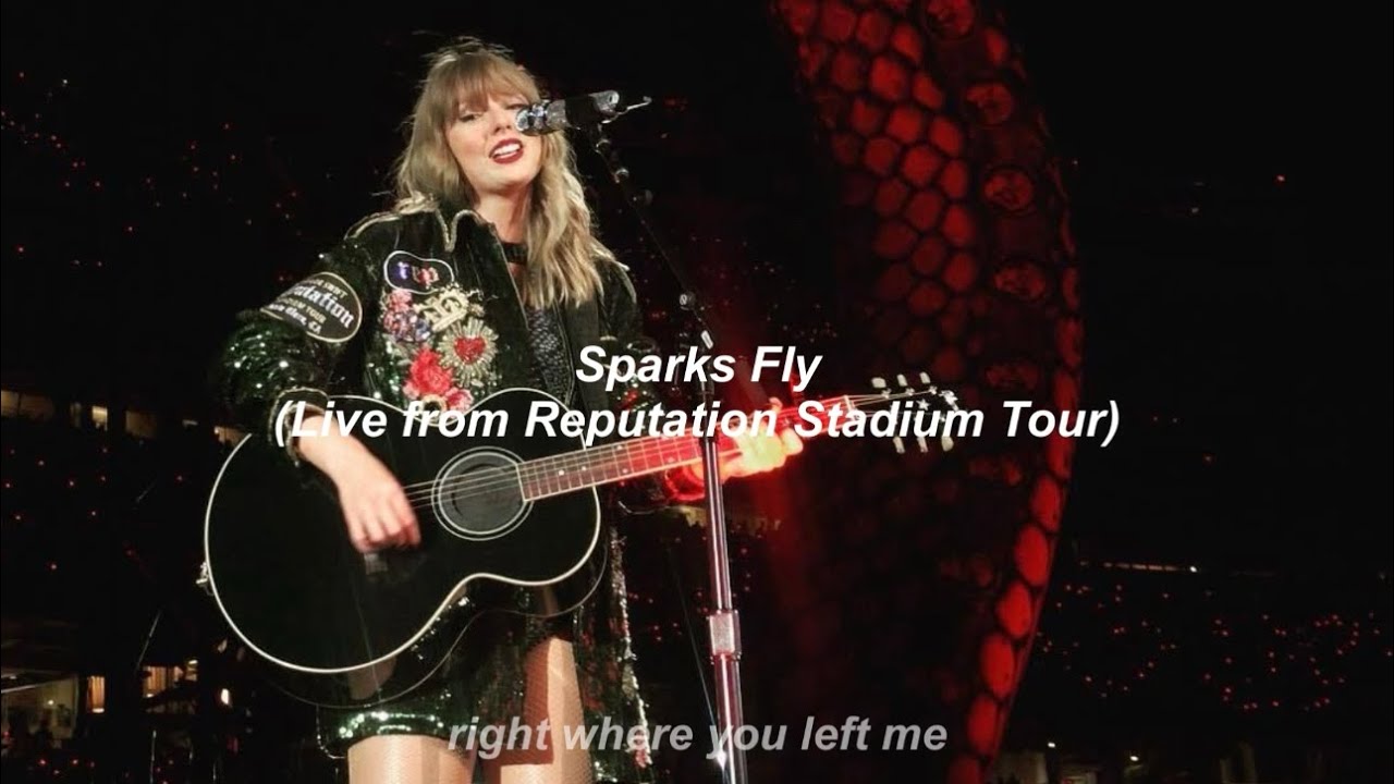 Taylor Swift - Sparks Fly (Live from Reputation Stadium Tour) // Türkçe Çeviri