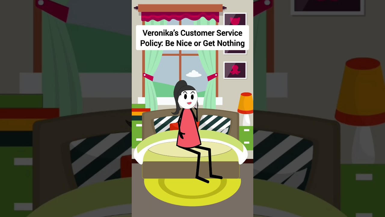 Miss Veronika's vs  Rude Customers Part 6 #gplus #animation #funny #skits