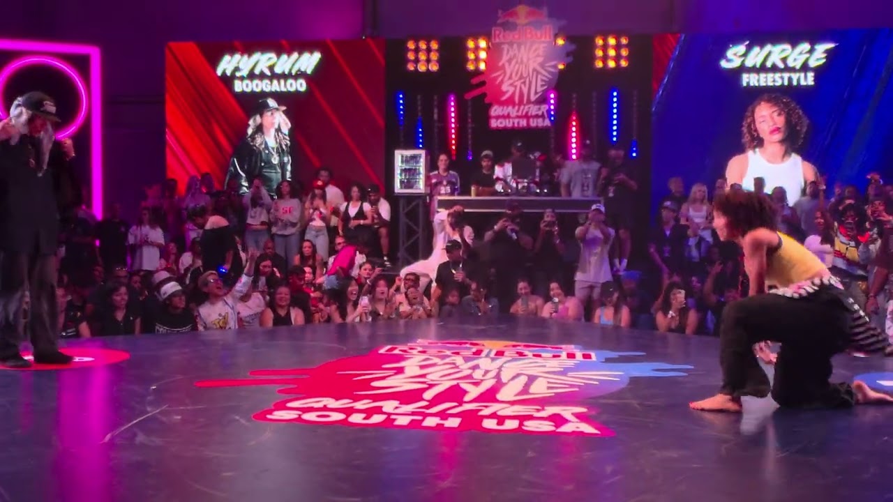Hyrum vs Surge pt.1 top 8 #redbulldance #redbulldanceyourstyle #2026 houston south qualifiers