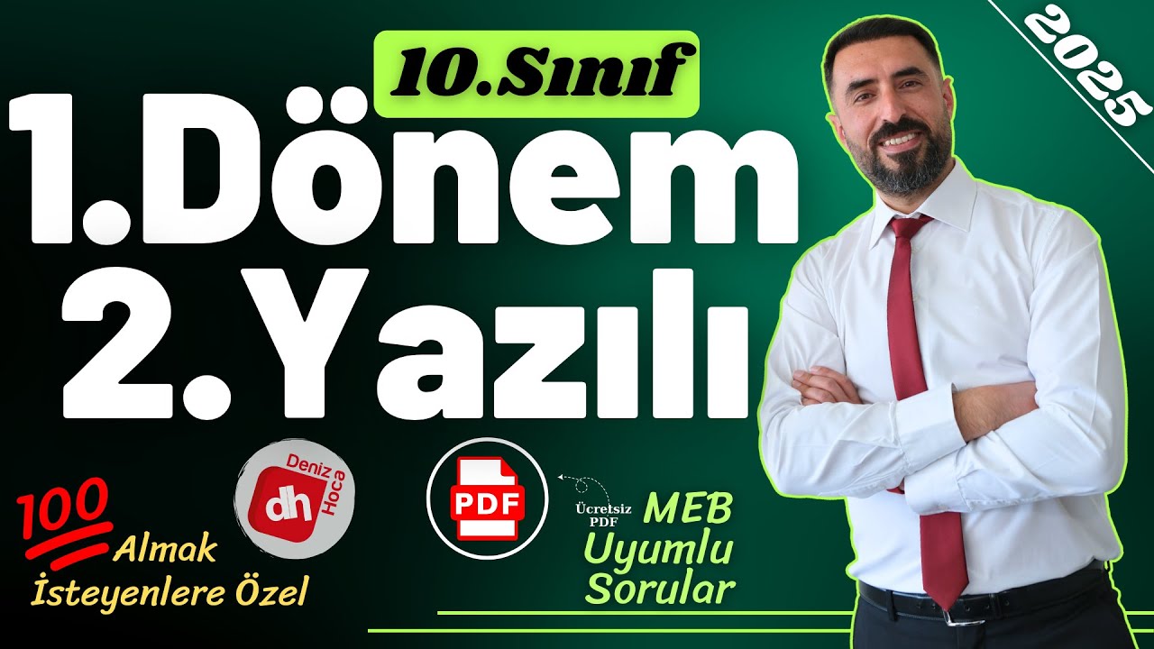 10.SINIF EDEBİYAT 1.DÖNEM 2.YAZILI SORULARI 📌 / %100 Gerçek Sorular 🔥 İSTANBUL