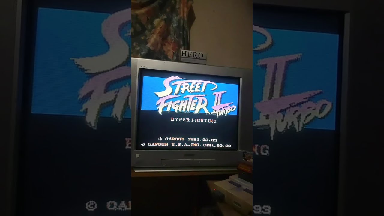 Noche de Super nintendo, Street Fighters 2 turbo.