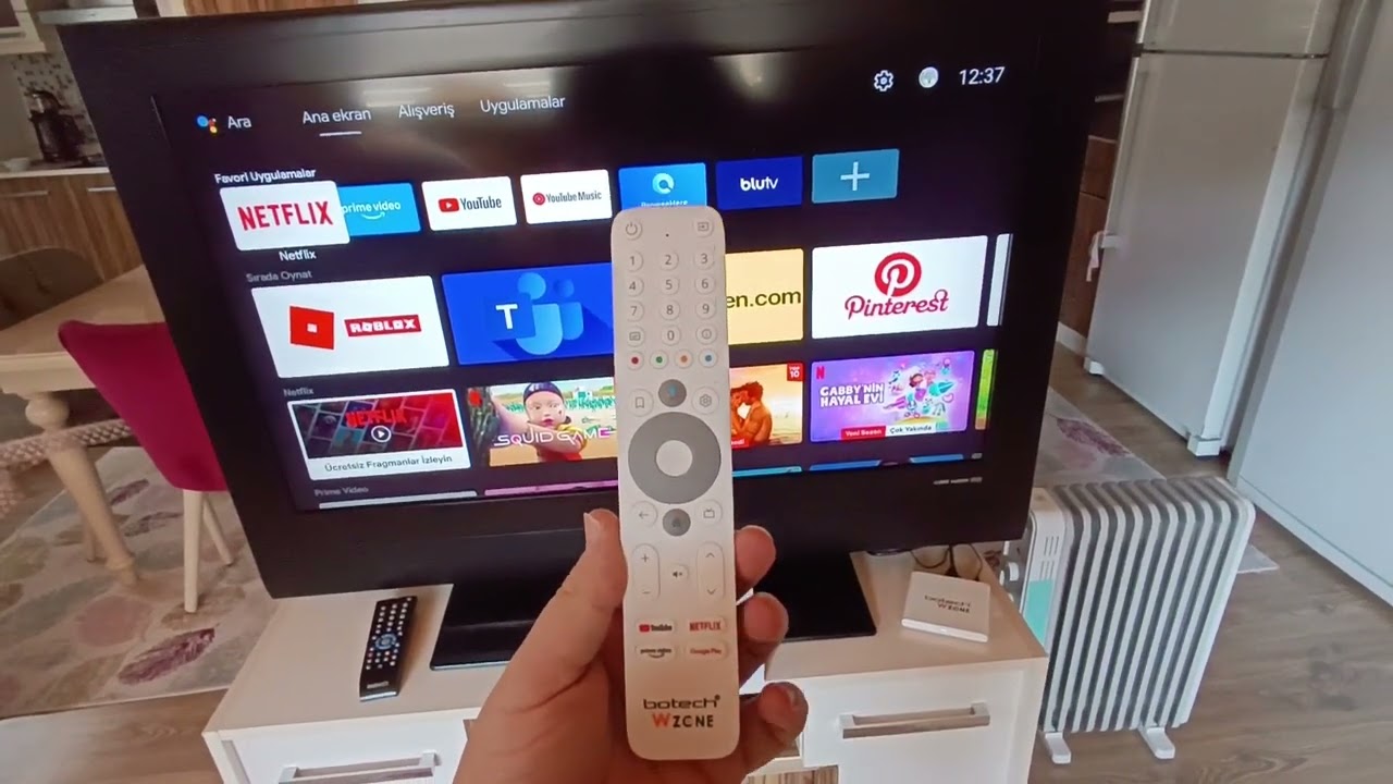 BOTECH WZONE TV BOX ANDROİD TV TANITIMI (4K UHD - Dolby Audio - Chromecast)
