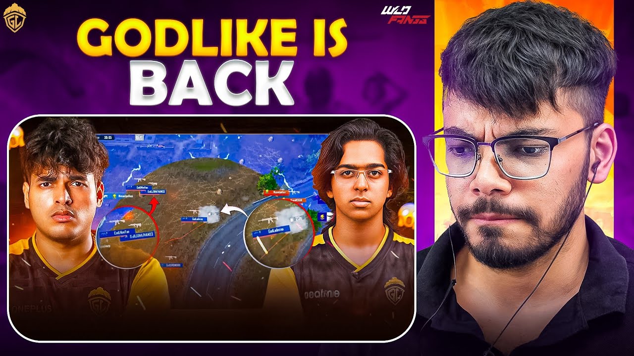 Team Godlike is Back - BGIS Round 4 - BGIS BGMI Gameplay 