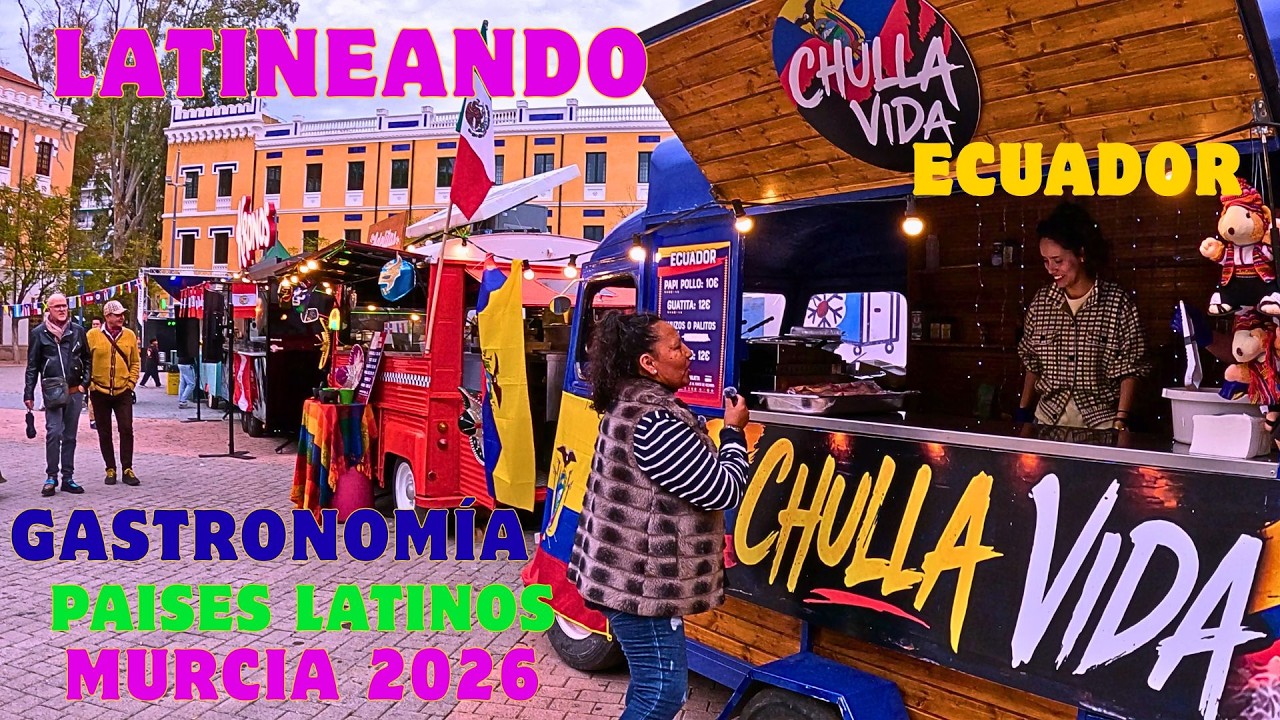 LATINEANDO MURCIA 2026 gastronomía de países LATINOAMERICANOS