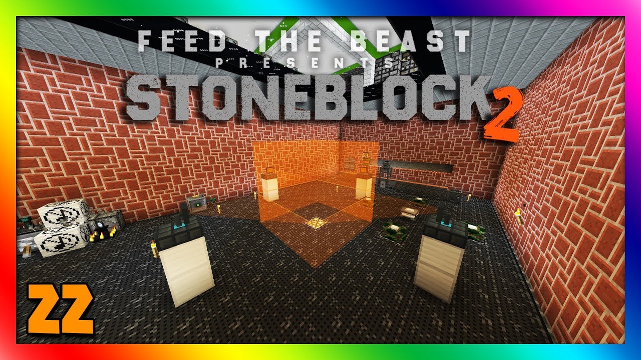Stoneblock 2 Modpack - Compact Machines!!!  Episode 22 [Modded Minecraft 1.12.2]
