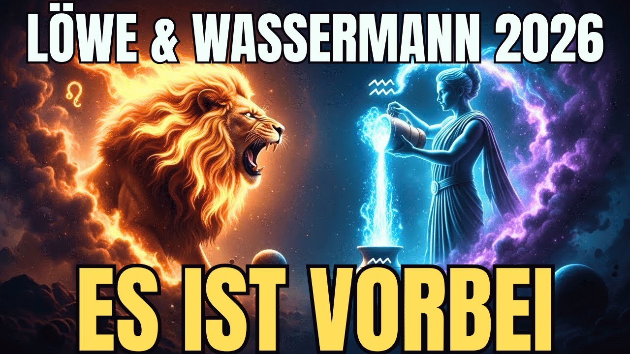 Löwe & Wassermann 2026 – Dein Ego wird vernichtet