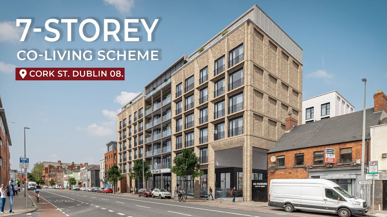 7-Storey Co-Living Scheme, Cork St, Dublin
