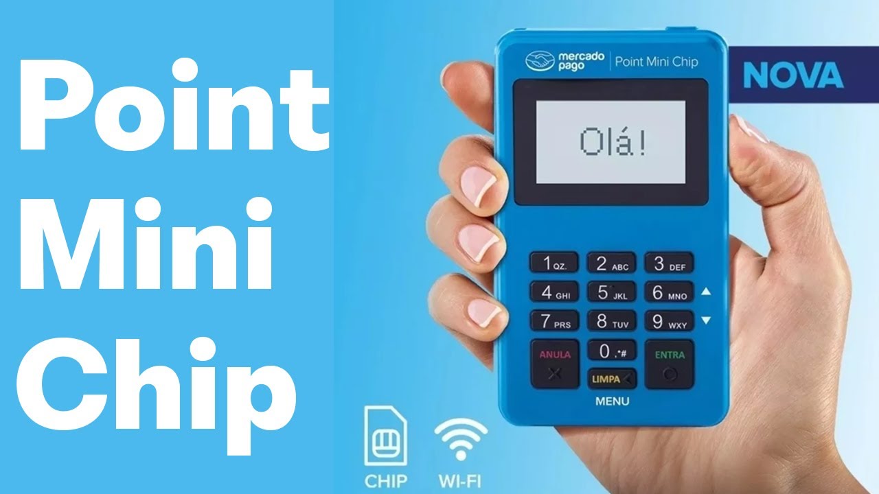 Maquininha Point Mini Chip - Mercado Pago: Como configurar