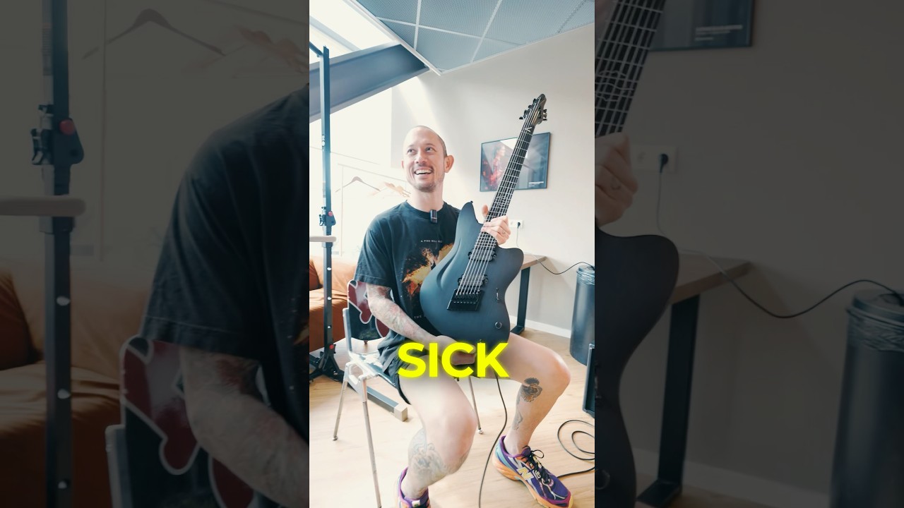 @matthewkheafy took Mike Stringer&rsquo;s custom ​⁠@AristidesInstruments for a spin 🤘🔥